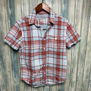 Lucky Brand Men’s Shirt sz Small Western Plaid